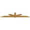Ekena Millwork Kennewick Rough Sawn Timber Gable Bracket, Western Red Cedar, 108"W x 22"H x 2"D x 6"F, 5/12 Pitch GBW108X22X0206KEN00RWR - alternate 3